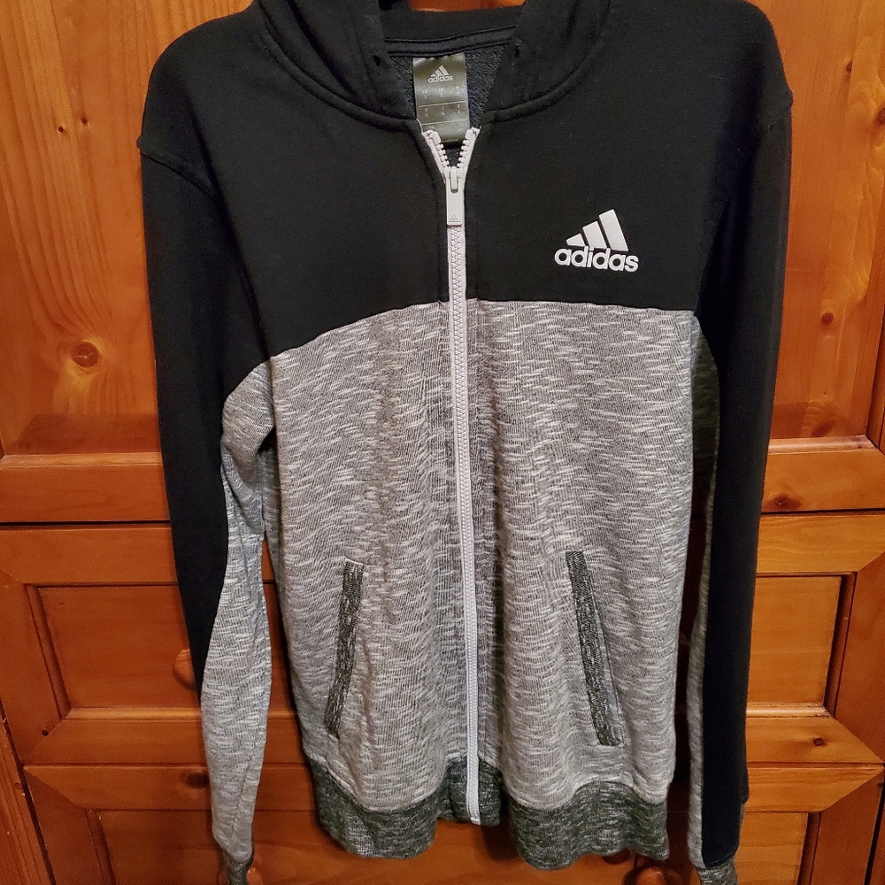Adidas zip up hoodie
